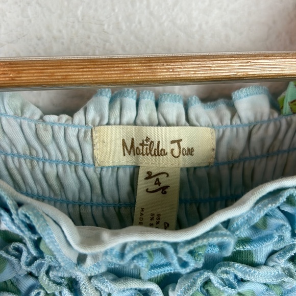 Euc Matilda Jane ruched tank 4 - Picture 4 of 7